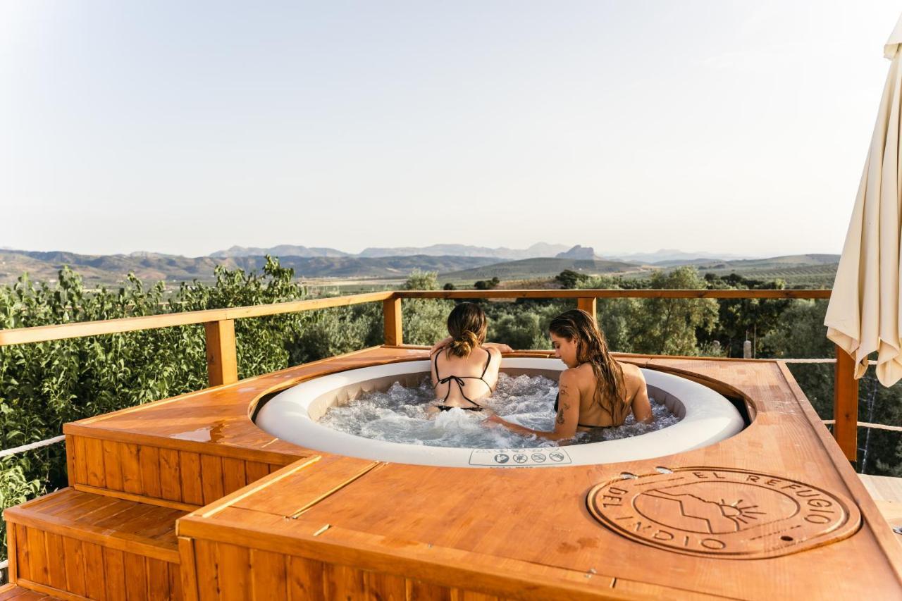 Alojamiento Rural Con Jacuzzi Privado Málaga Exterior foto